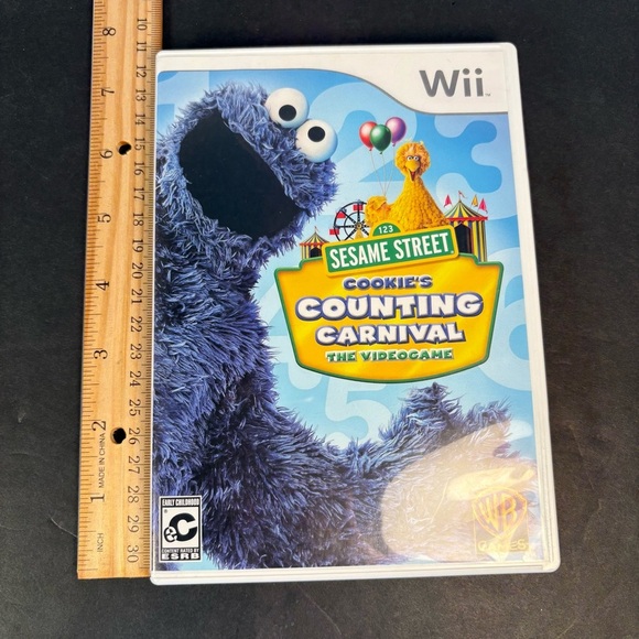 Sesame Street Counting Carnival Wii Game - Blue and Yellow - Picture 9 of 9